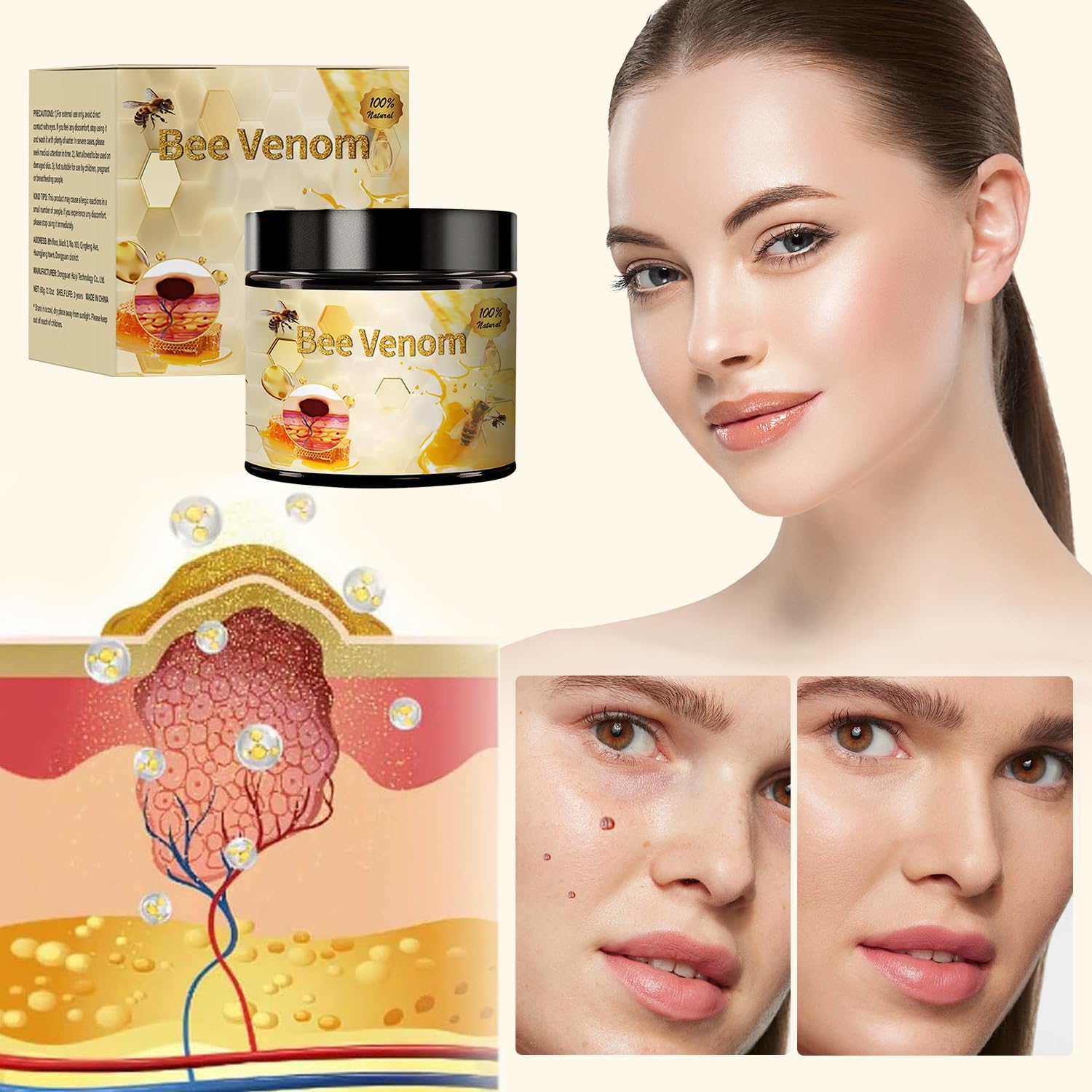 MyClinic™ Bee Venom Cream | Repairs your skin in 24 hours!