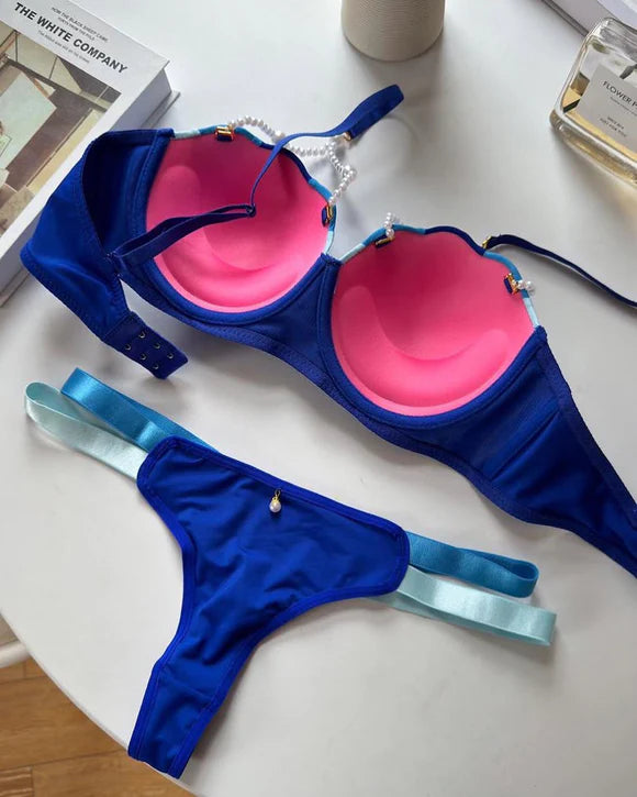 Ice Cream inspired Pushup Bra Set