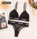 Sporty Net Bra & Panty Set