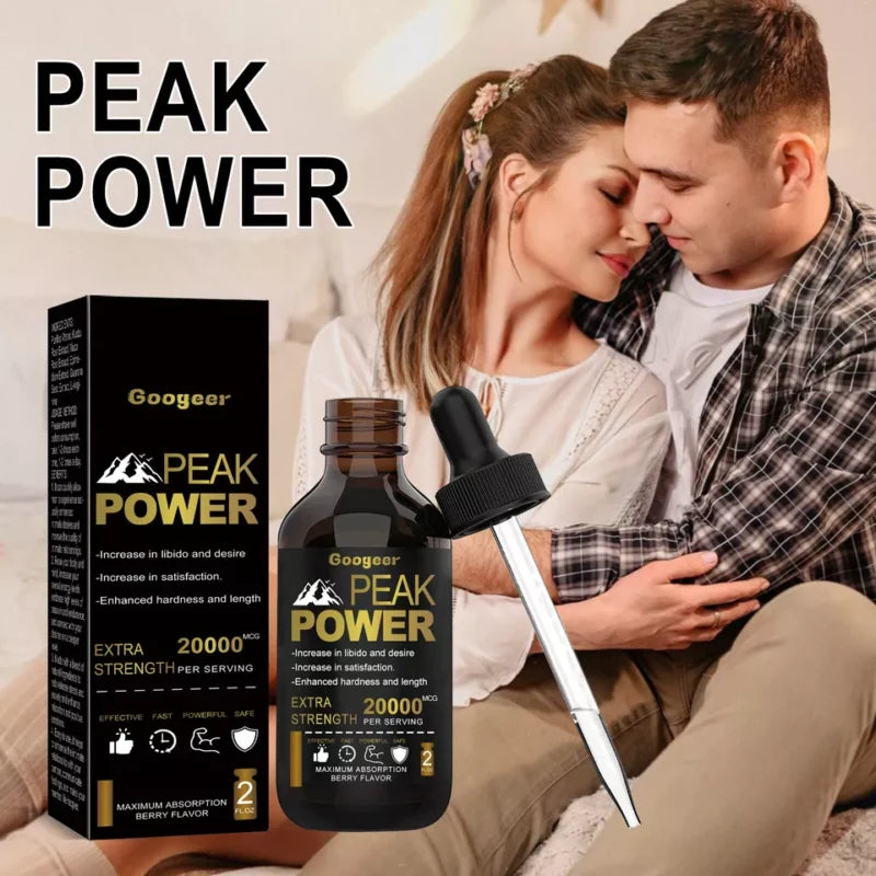 PEAK POWER Natural Male Strengthening Drops 30ml